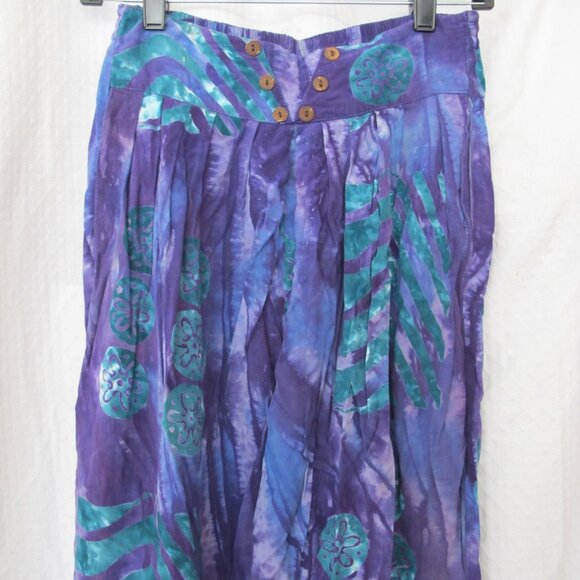 Silver Moon Creations Maui Hawaii Boho Style Pants - Picture 6 of 13